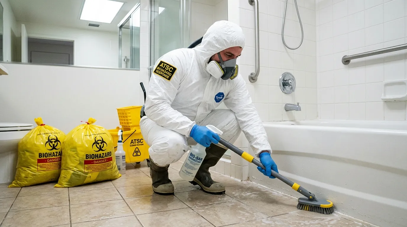 Decontamination equipment deployed for Blood Cleanup in Wagoner